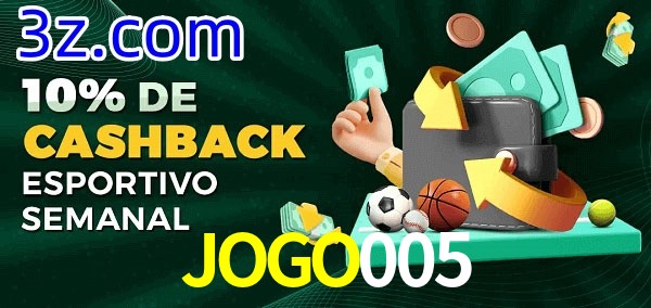 10% de bônus de cashback na JOGO005